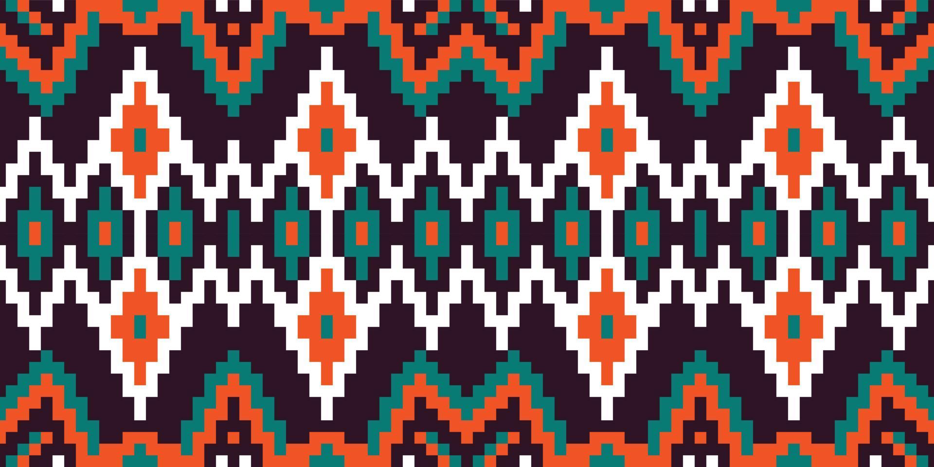 diseño de patrones sin fisuras étnicos geométricos tradicionales afroamericanos. tela azteca alfombra ornamento chevron textil decoración papel tapiz. fondo de bordado de pavo boho tribal vector