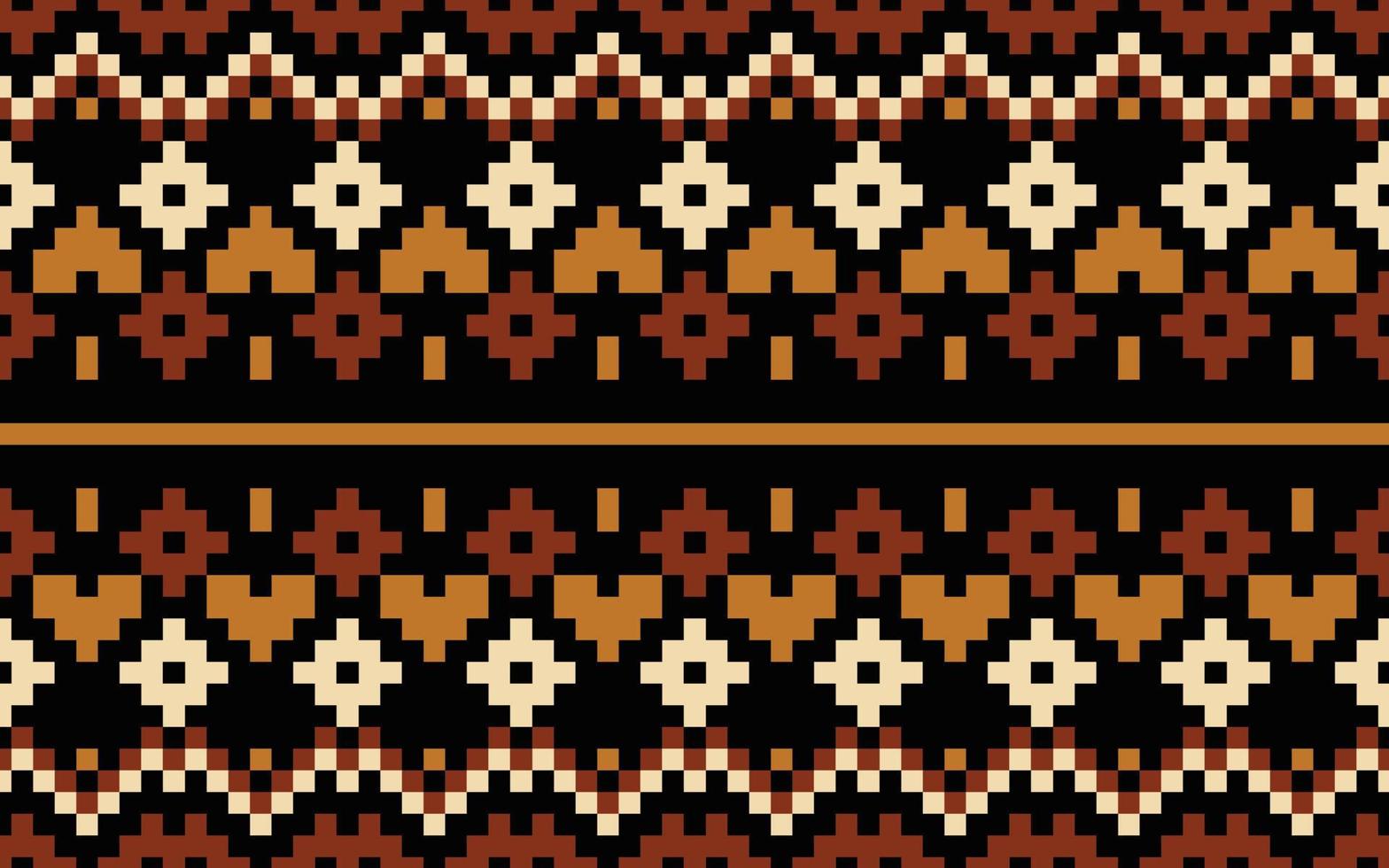 Seamless color pattern in ethnic style African Theme Ornament Element Seamless vintage tribal pattern frame set. traditional african pattern background with tribal element pattern vector