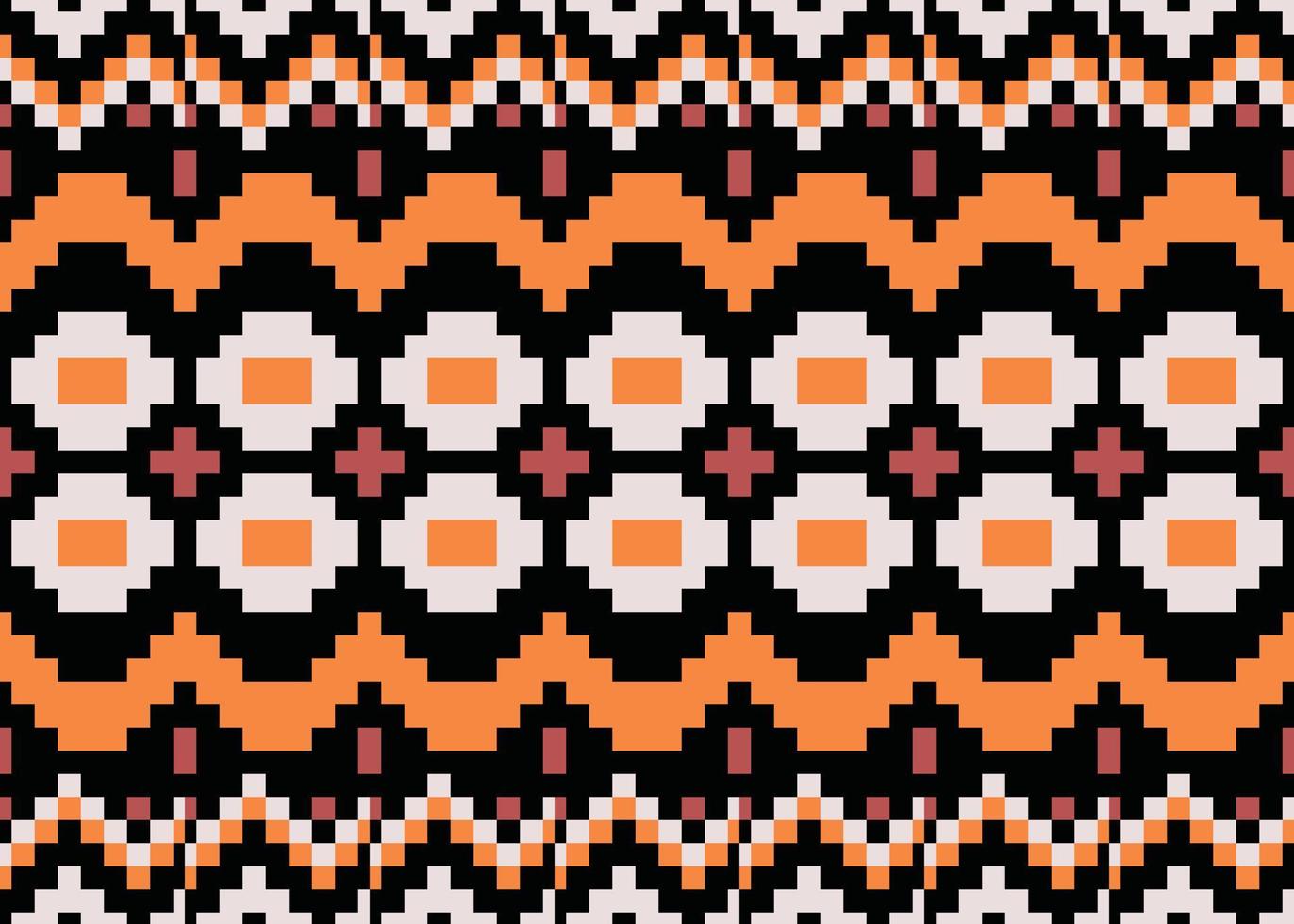 African Maxican pattern vector seamless. tribal  background. Bright vector tribal texture with geometric shapes.