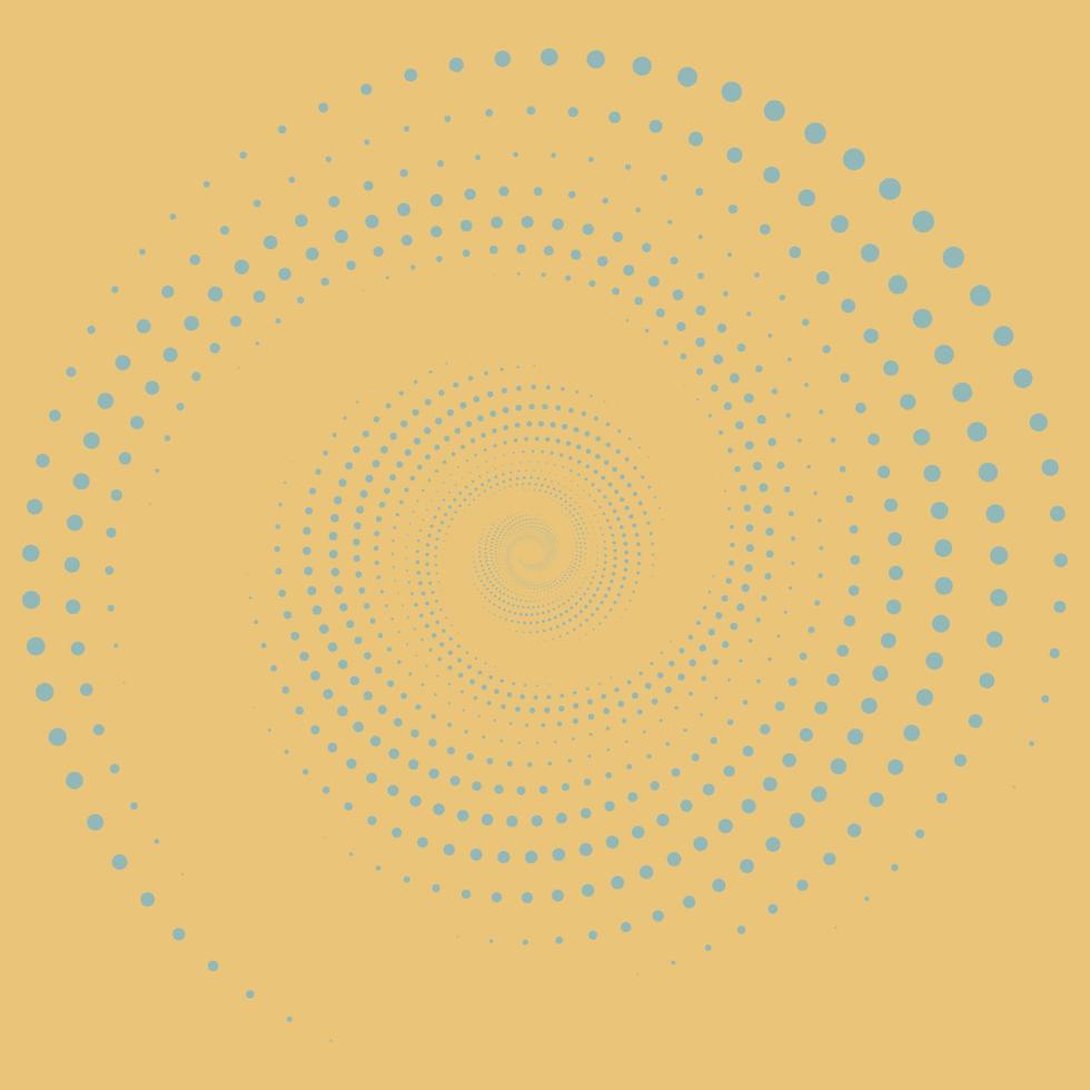 Abstract halftone round background circle shape. Optical illusion wallpaper. Optical art pattern. Logo. vector