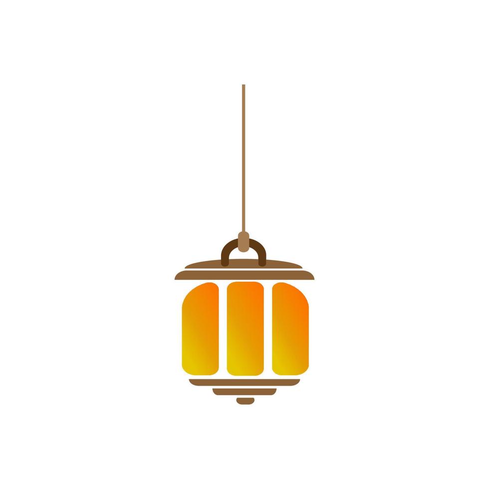 lantern icon vector graphic illustration design