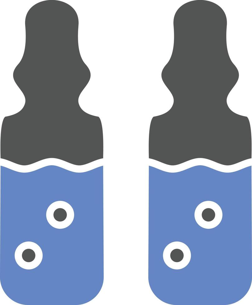 Ampoule Icon Style vector