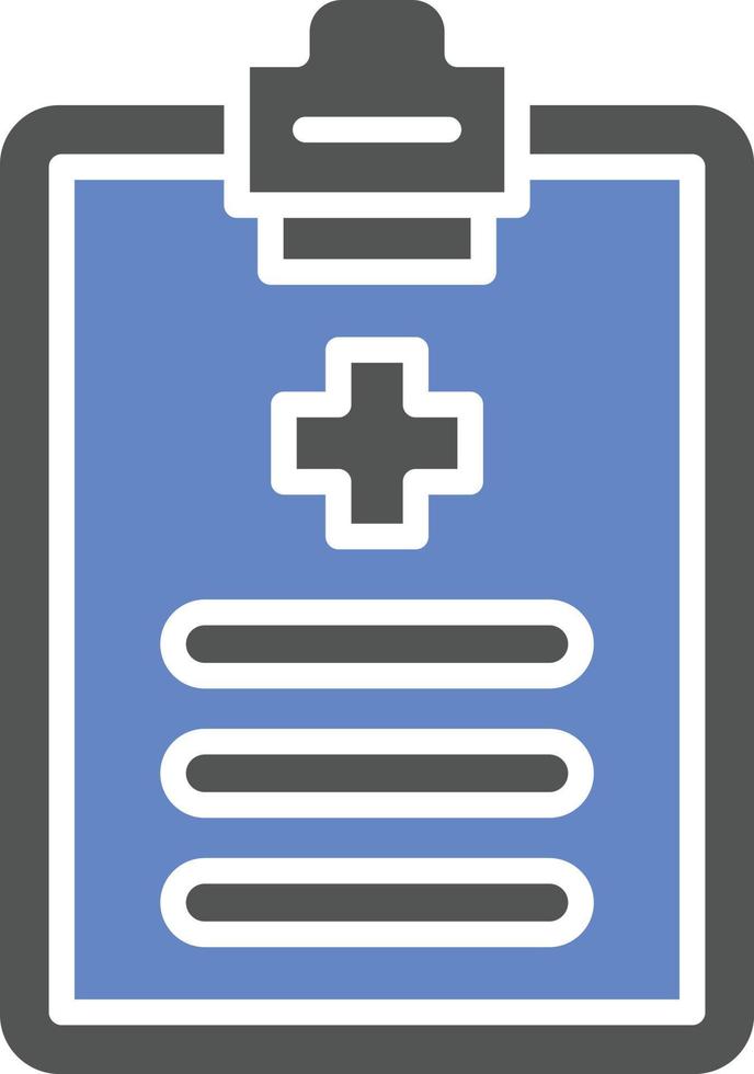 Medical History Icon Style vector