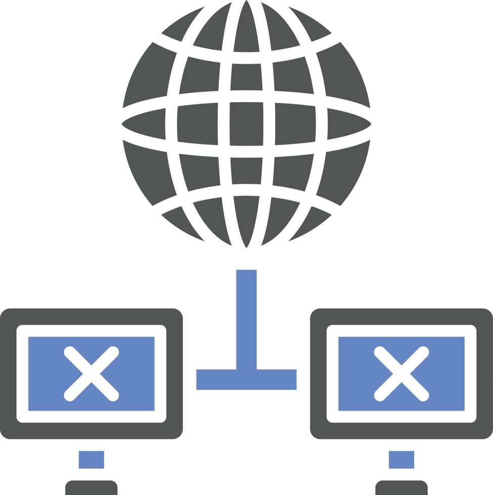 Connection Lost Icon Style vector
