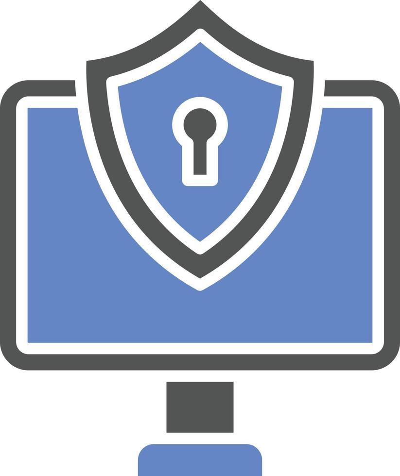 estilo de icono vpn vector