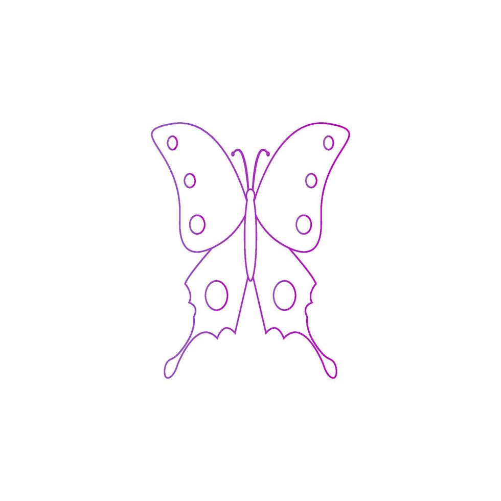 butterfly icon design vector