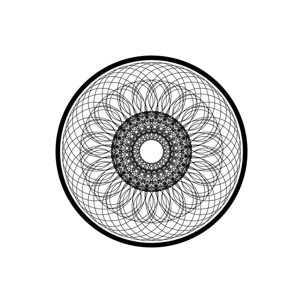 mandala pattern the eye collection 04 vector