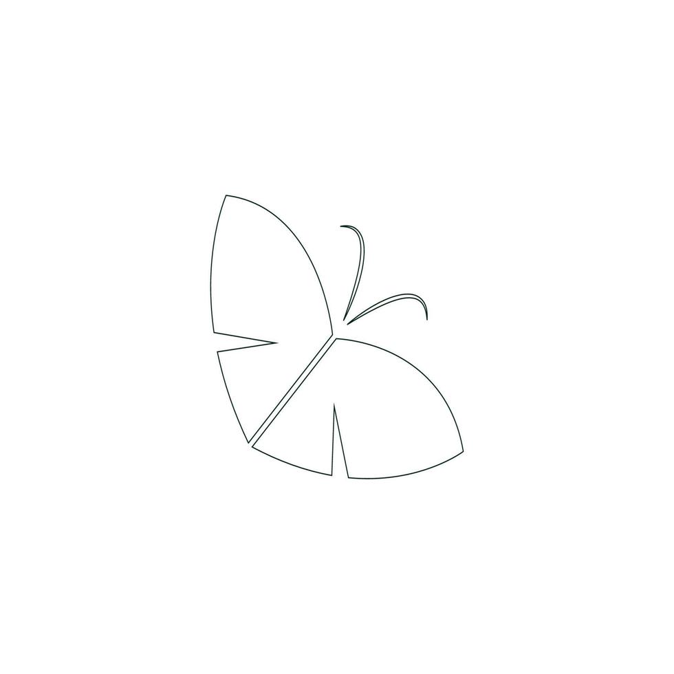 butterfly icon design vector