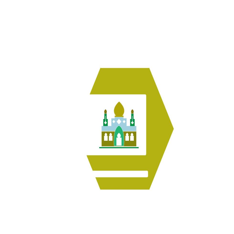 mosque drawing icon vector illustration design