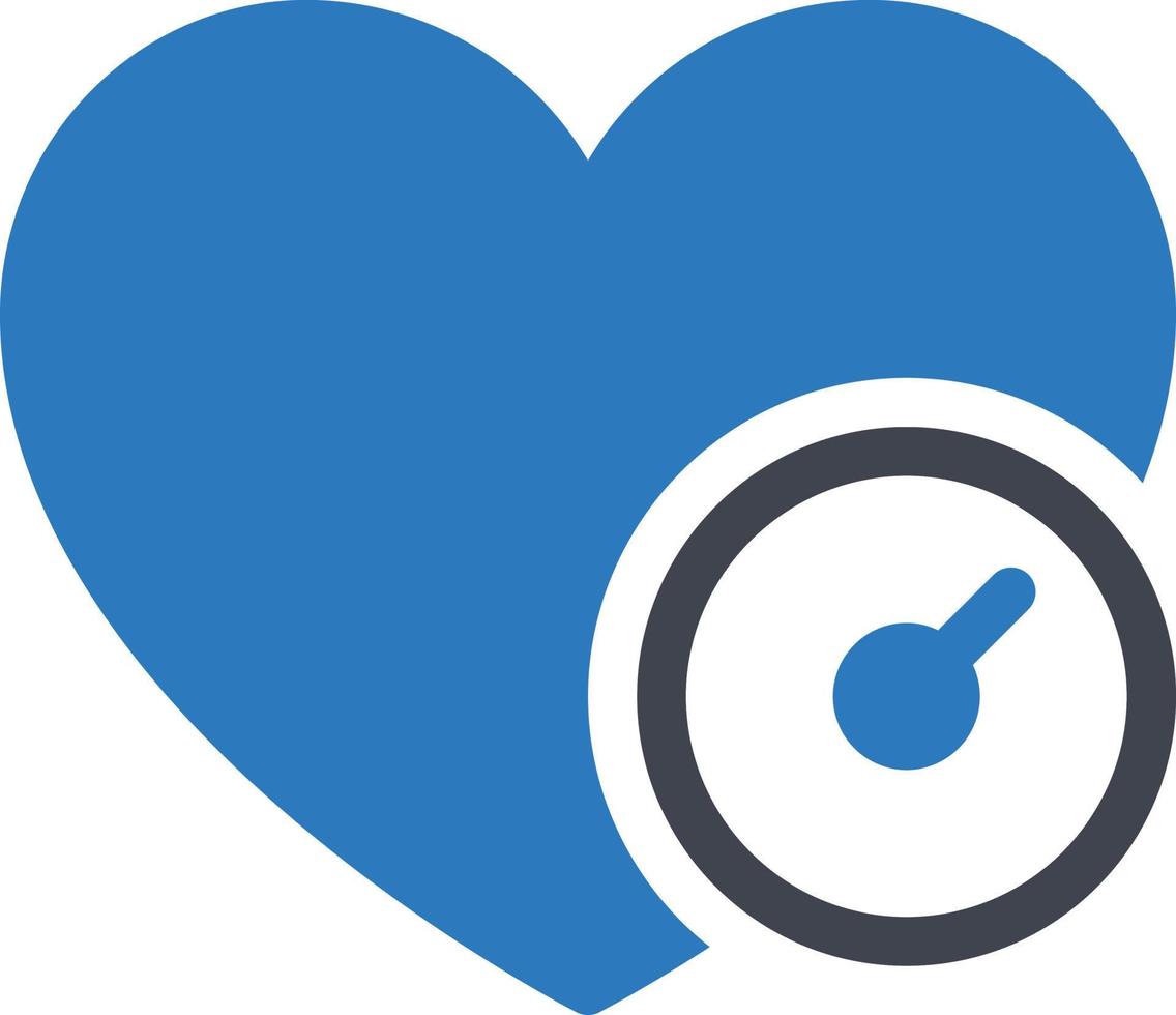 heart time vector illustration on a background.Premium quality symbols.vector icons for concept and graphic design.