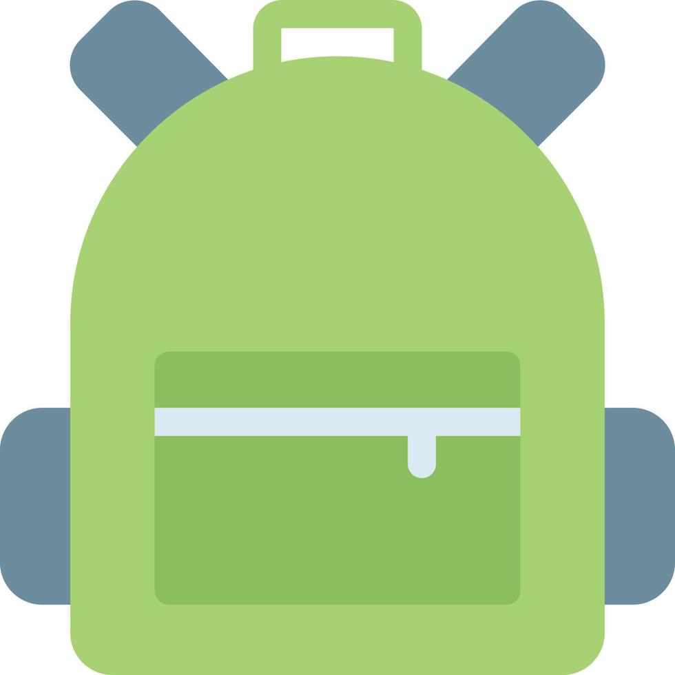bagpack vector illustration on a background.Premium quality symbols.vector icons for concept and graphic design.
