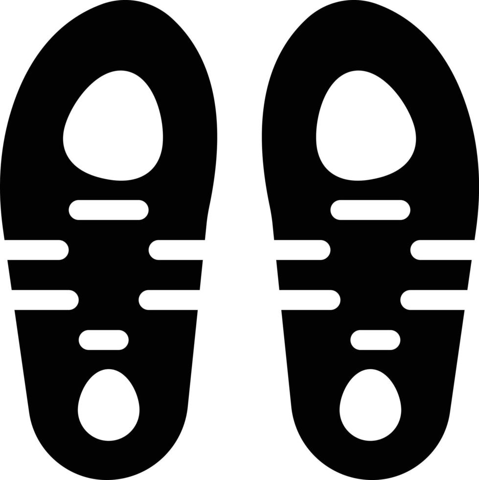 footprint vector illustration on a background.Premium quality symbols.vector icons for concept and graphic design.