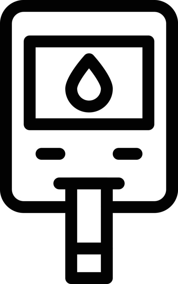 sugar test vector illustration on a background.Premium quality symbols.vector icons for concept and graphic design.
