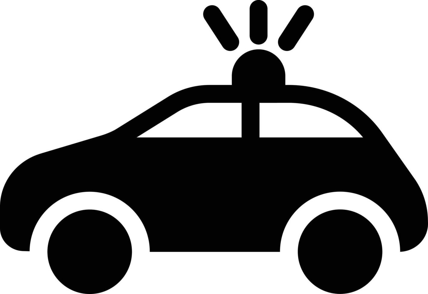 police car vector illustration on a background.Premium quality symbols.vector icons for concept and graphic design.