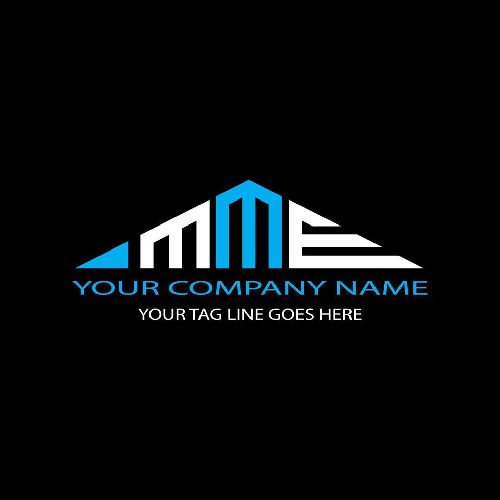 MME letter logo creative design with vector graphic
