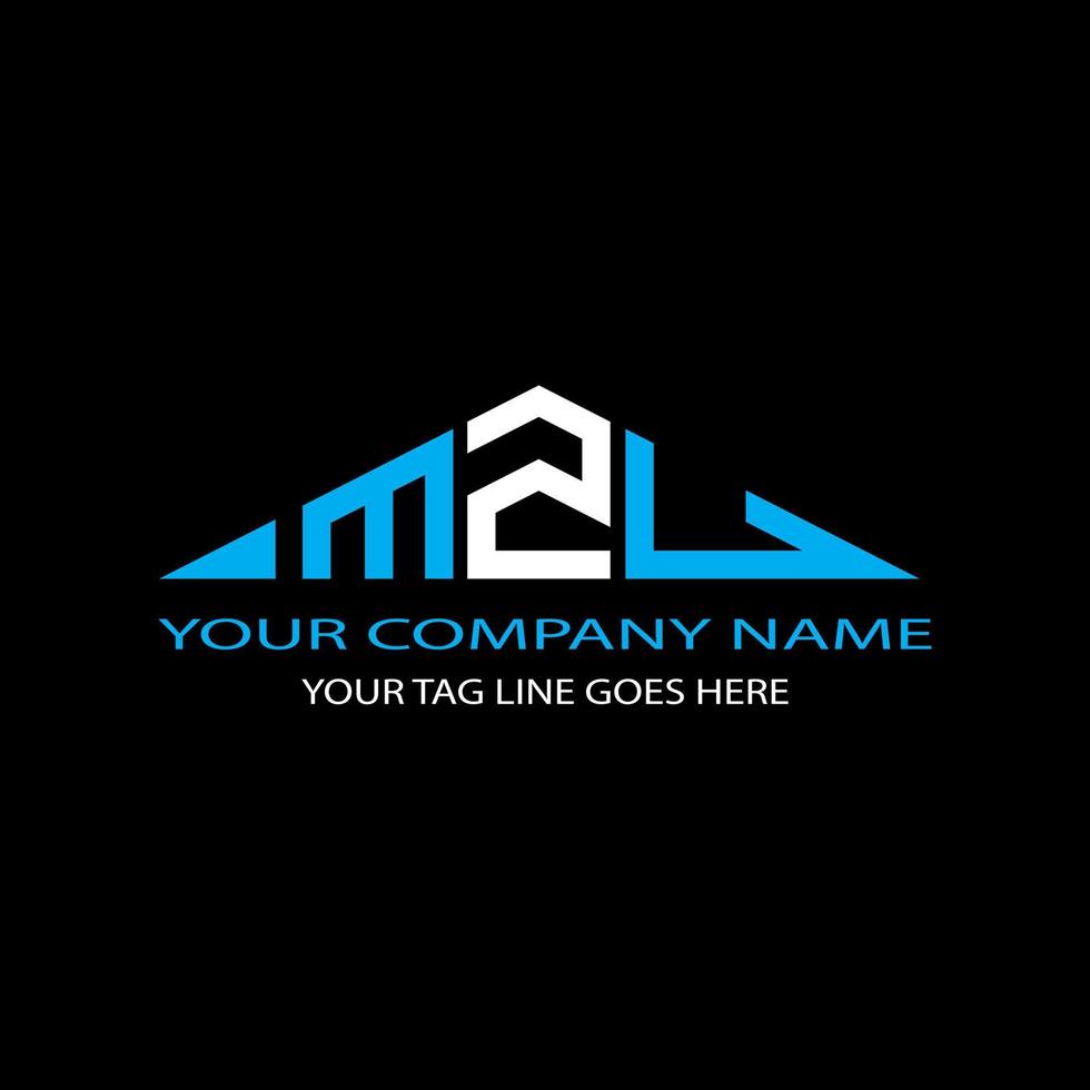 MZU letter logo creative design with vector graphic