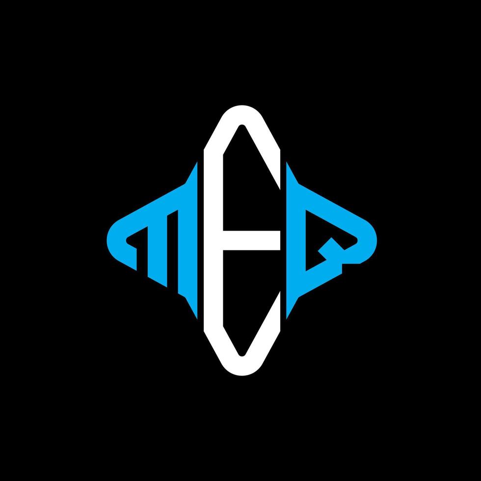 MEQ letter logo creative design with vector graphic