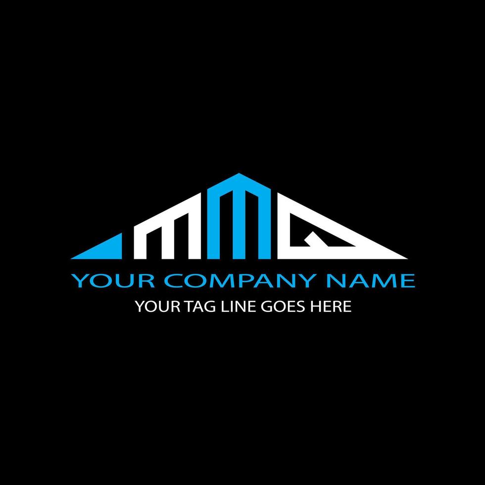 MMQ letter logo creative design with vector graphic