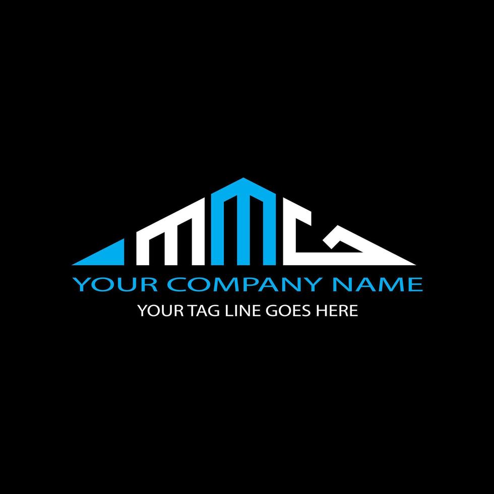 MMG letter logo creative design with vector graphic
