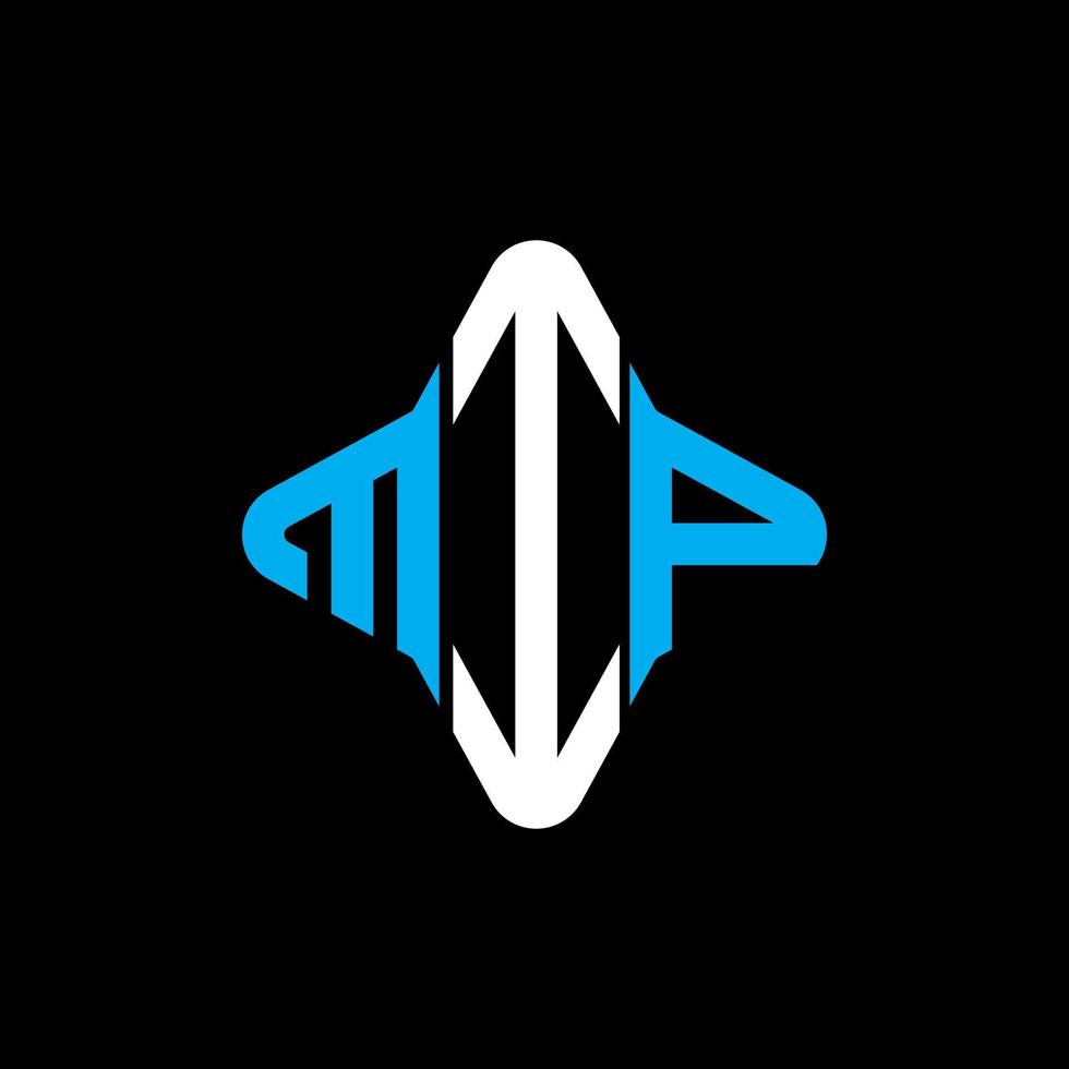 MIP letter logo creative design with vector graphic