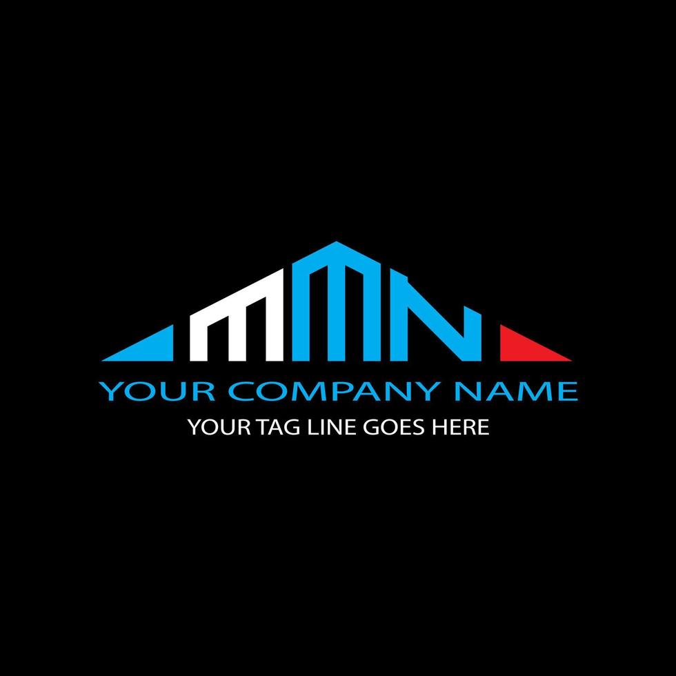 MMN letter logo creative design with vector graphic