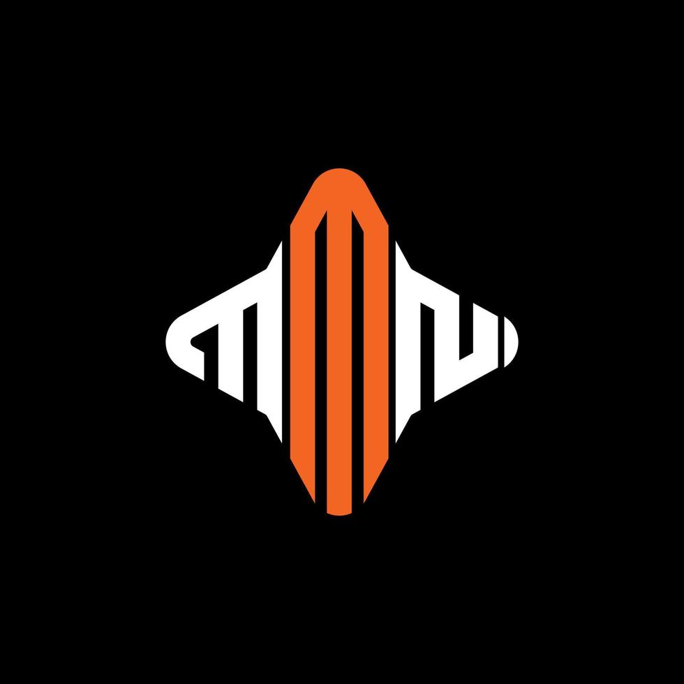 MMN letter logo creative design with vector graphic