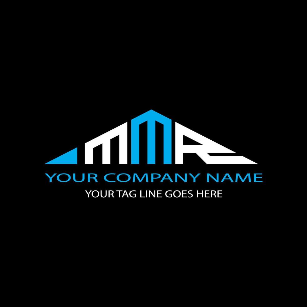 MMR letter logo creative design with vector graphic