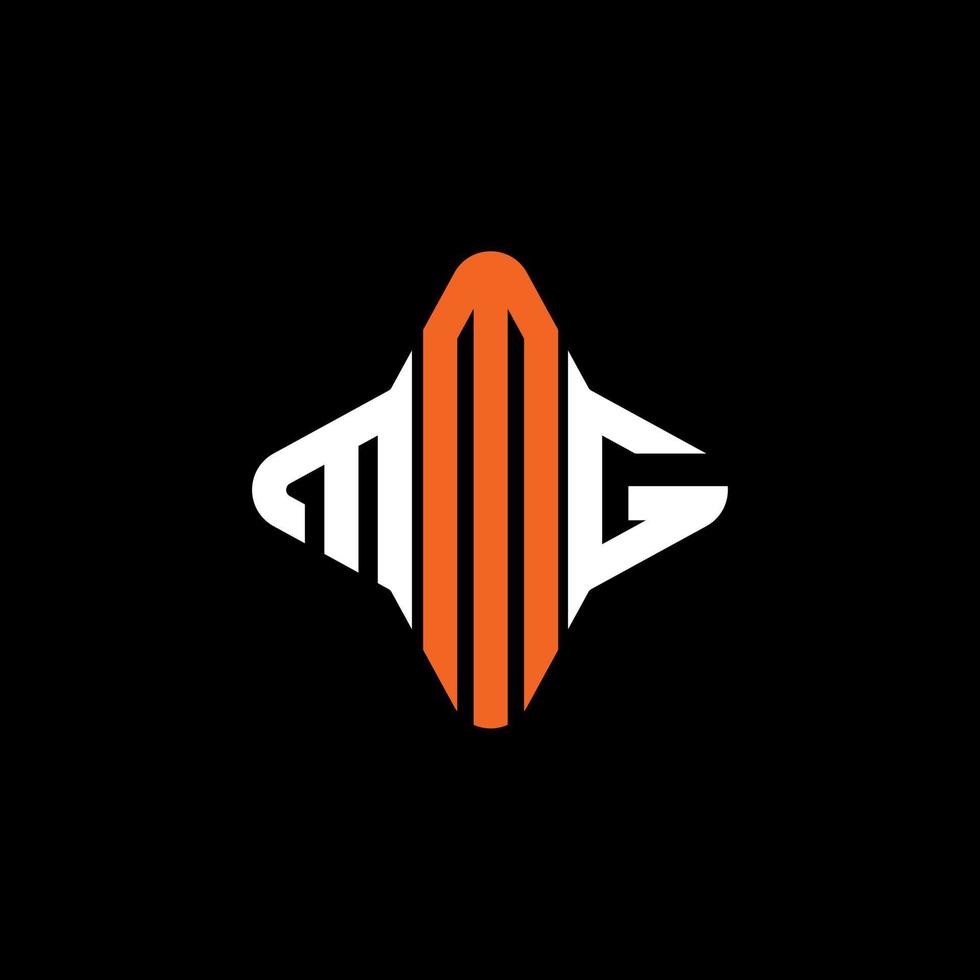 MMG letter logo creative design with vector graphic