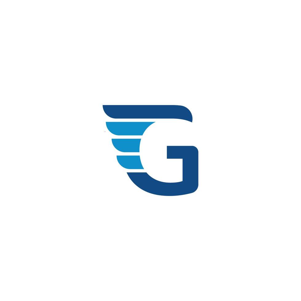 Letter G logo icon design template elements. vector
