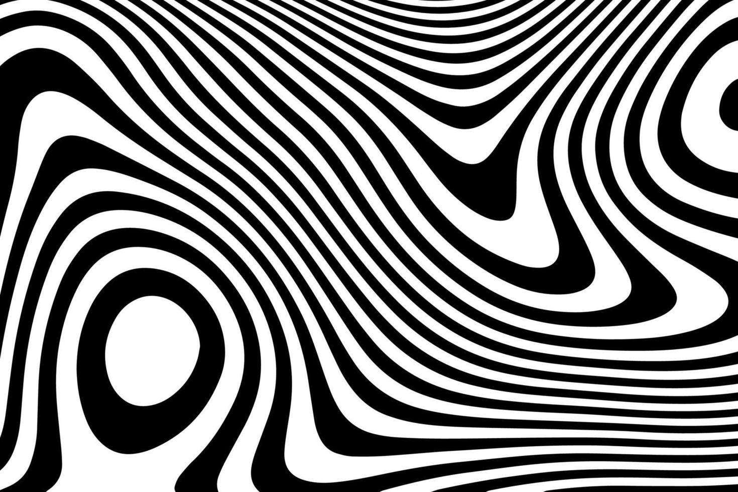 Wavy stripes background vector