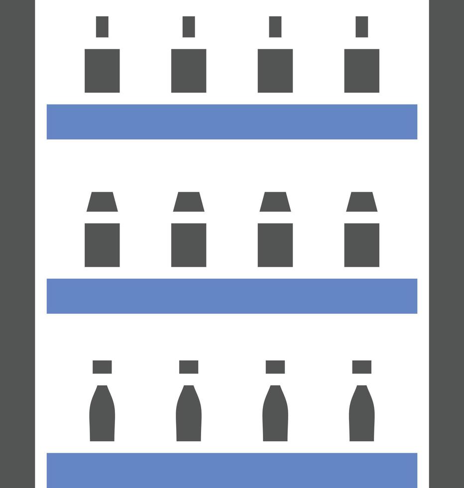 Shelves Icon Style vector