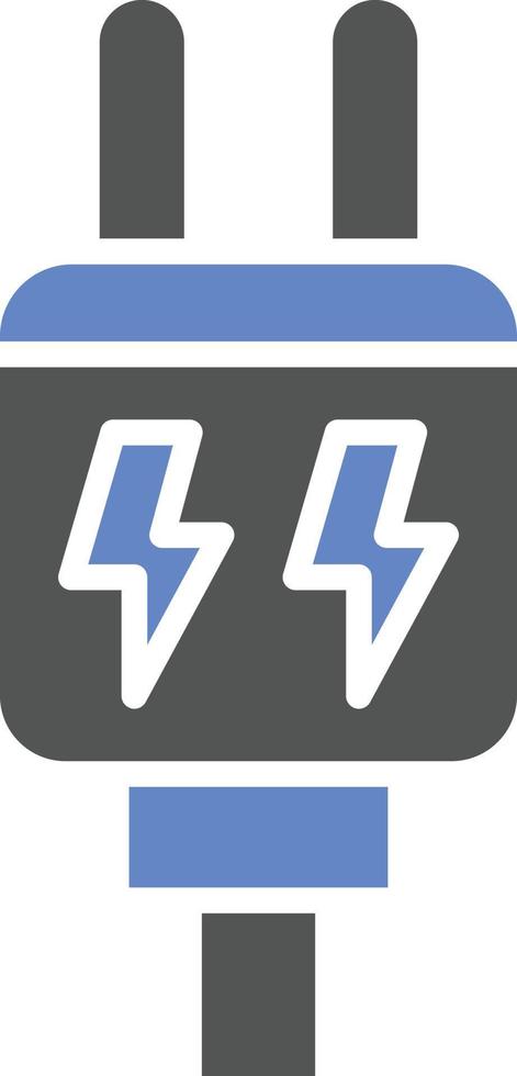 Power Plug Icon Style vector