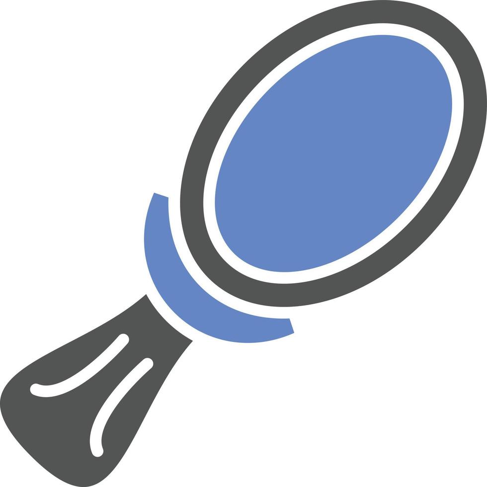 Hand Mirror Icon Style vector