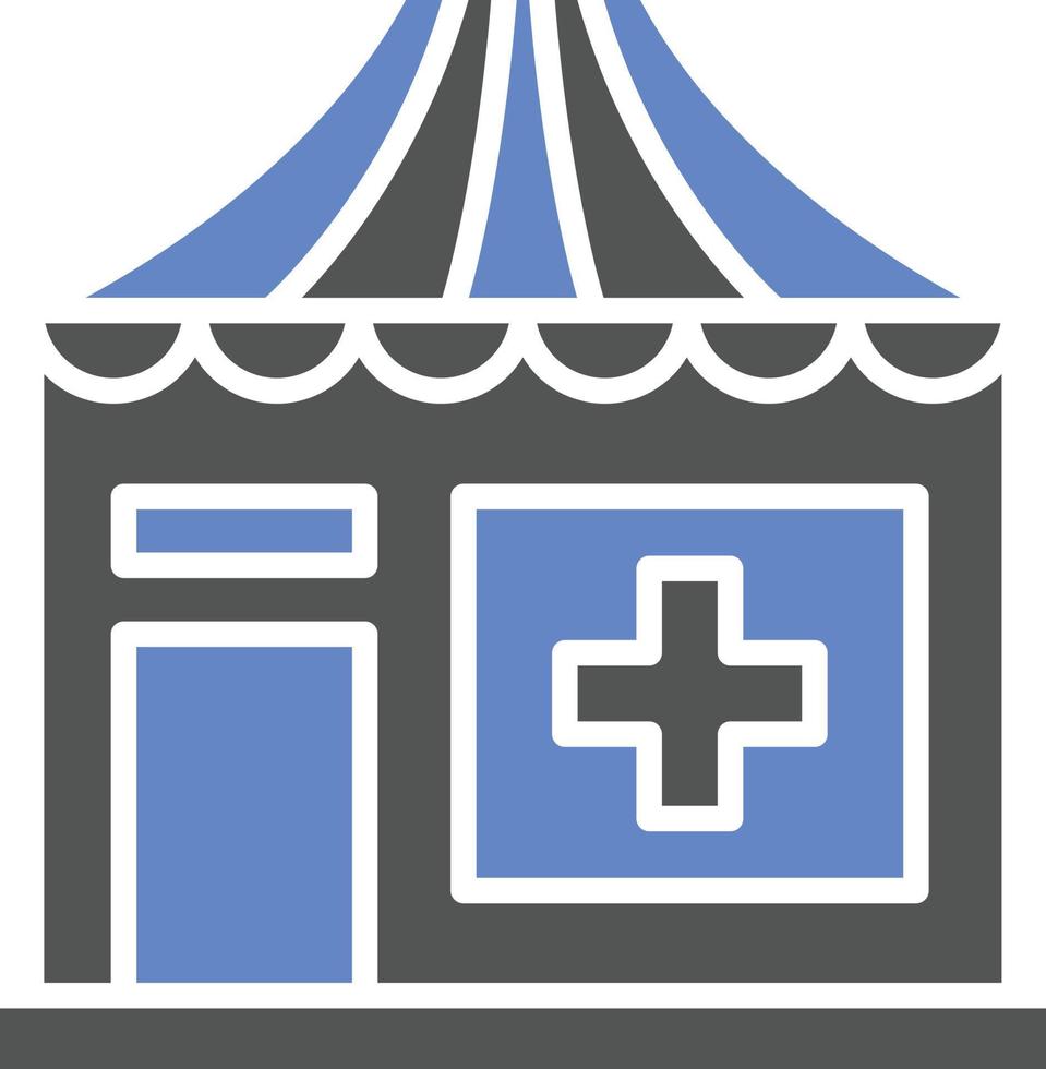 Medical Shop Icon Style vector