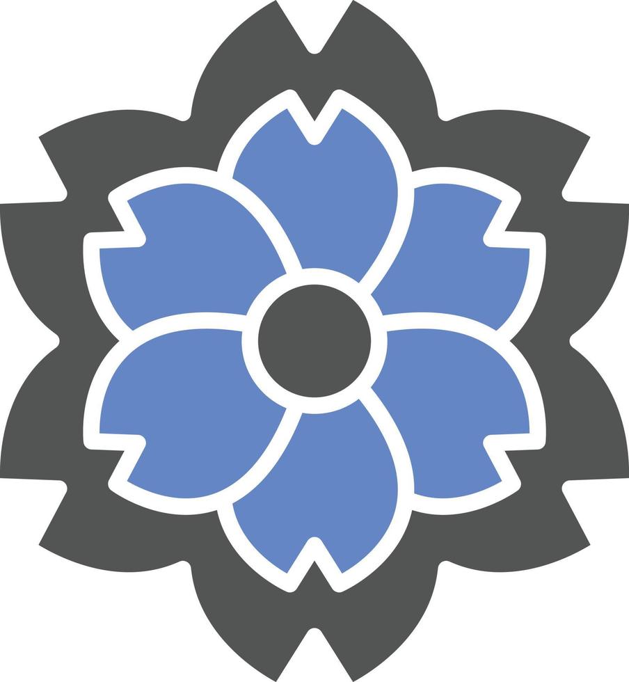 Cherry Blossom Icon Style vector