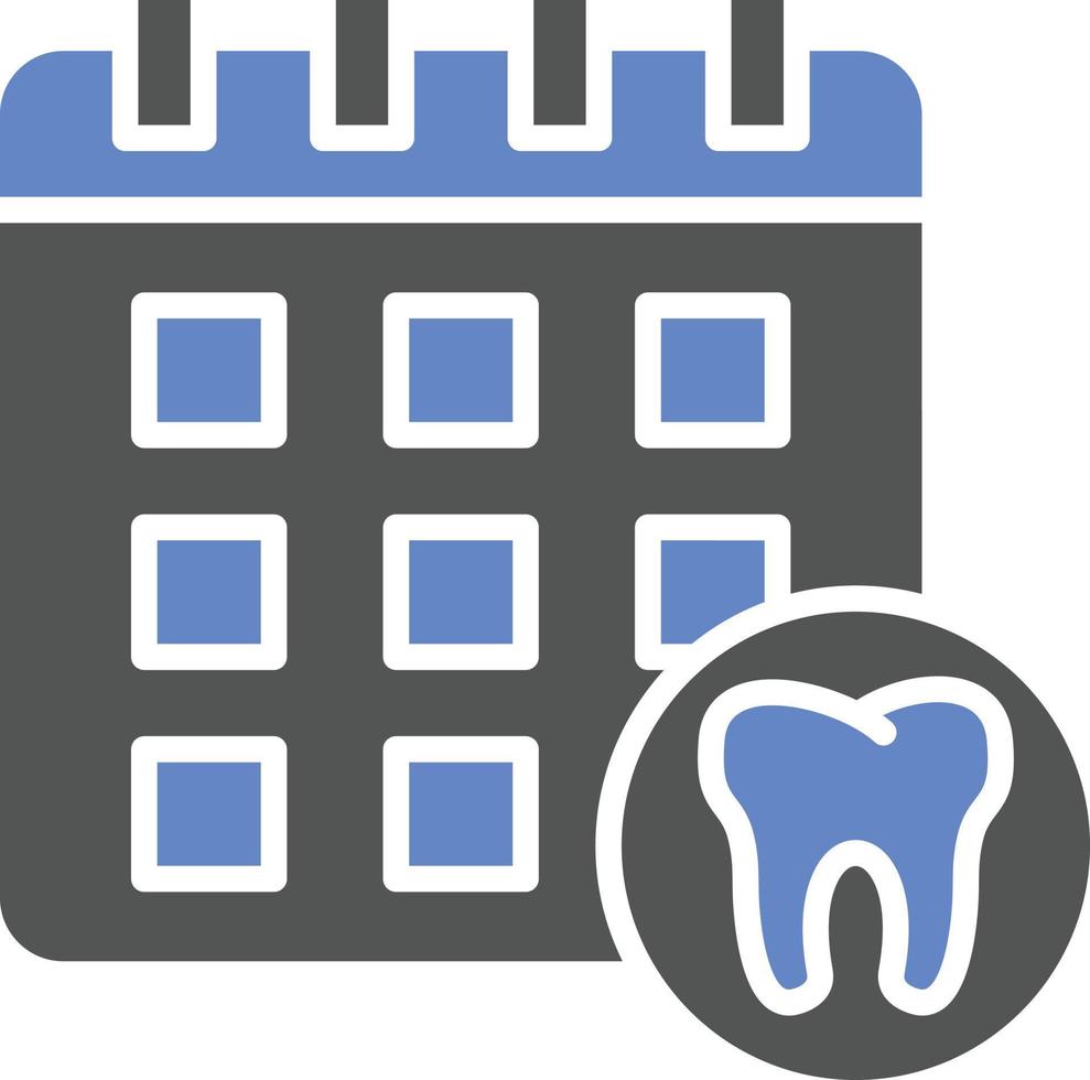 Dentist Appointment Icon Style vector