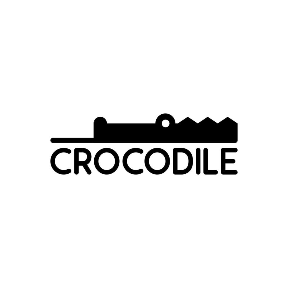 illustration vector graphic of crocodile's head surfaces, perfect for a company logo or symbol