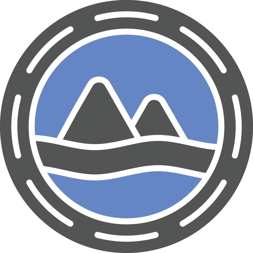 Porthole Icon Style vector