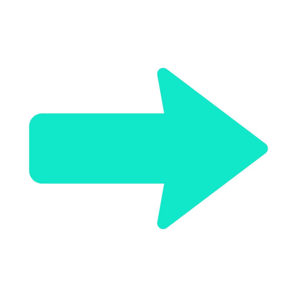 Arrow on white background vector