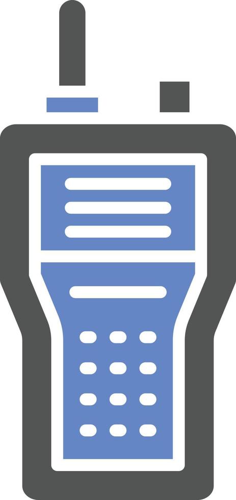 Walkie Talkie Icon Style vector