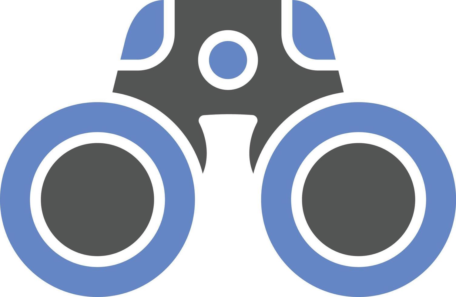 Binocular Icon Style vector