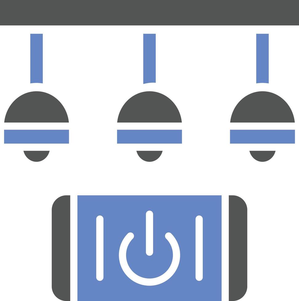 Smart Lighting Icon Style vector