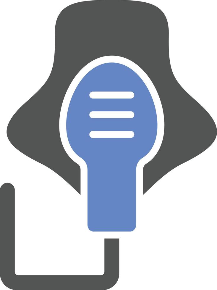 Oxygen Mask Icon Style vector