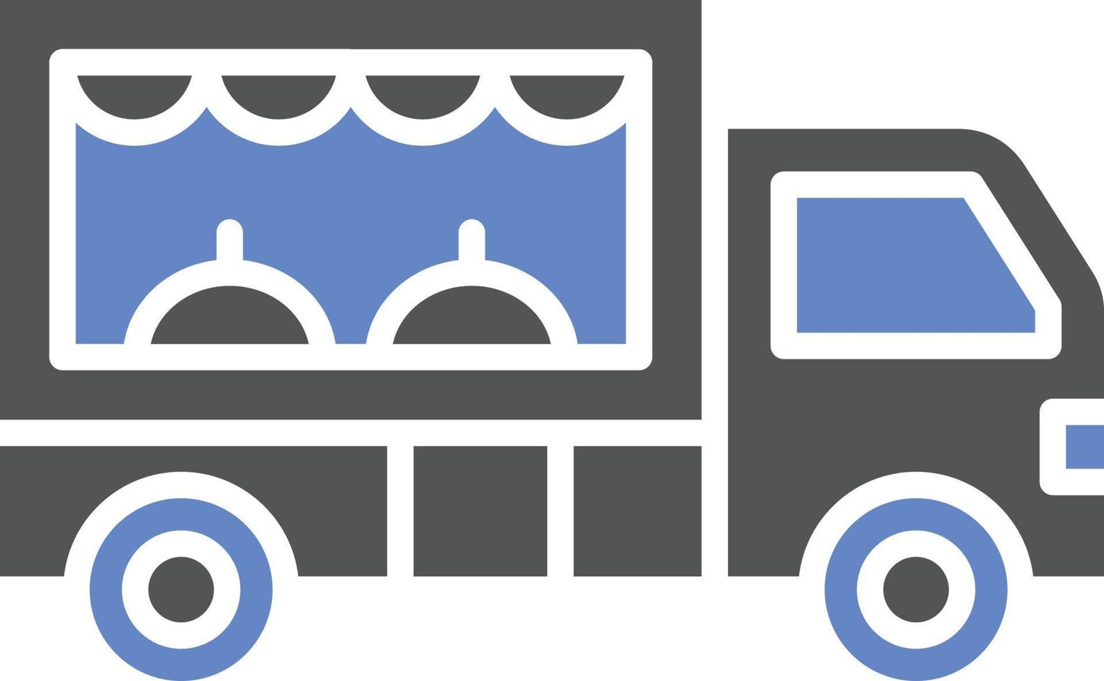 Food Truck Icon Style vector