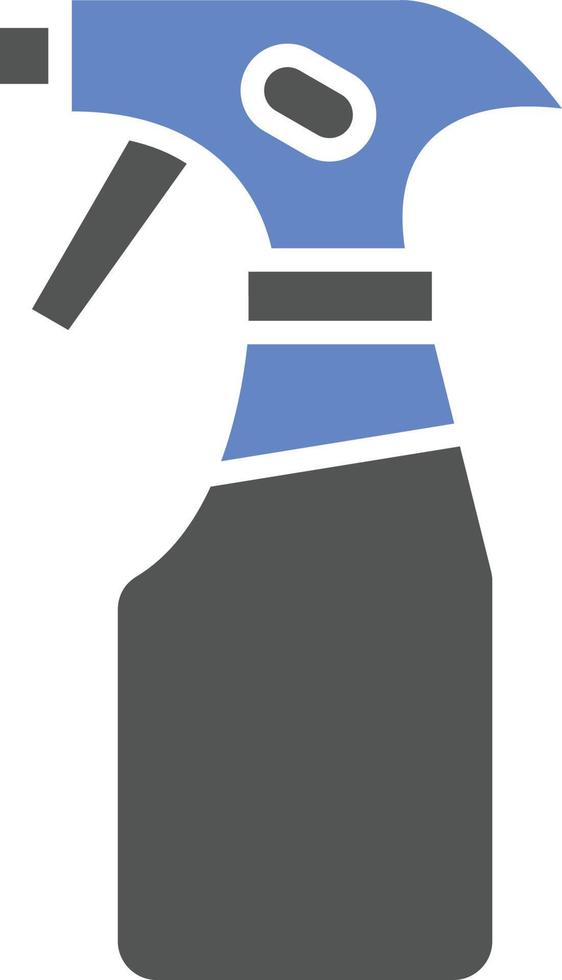 estilo de icono de spray de limpieza vector