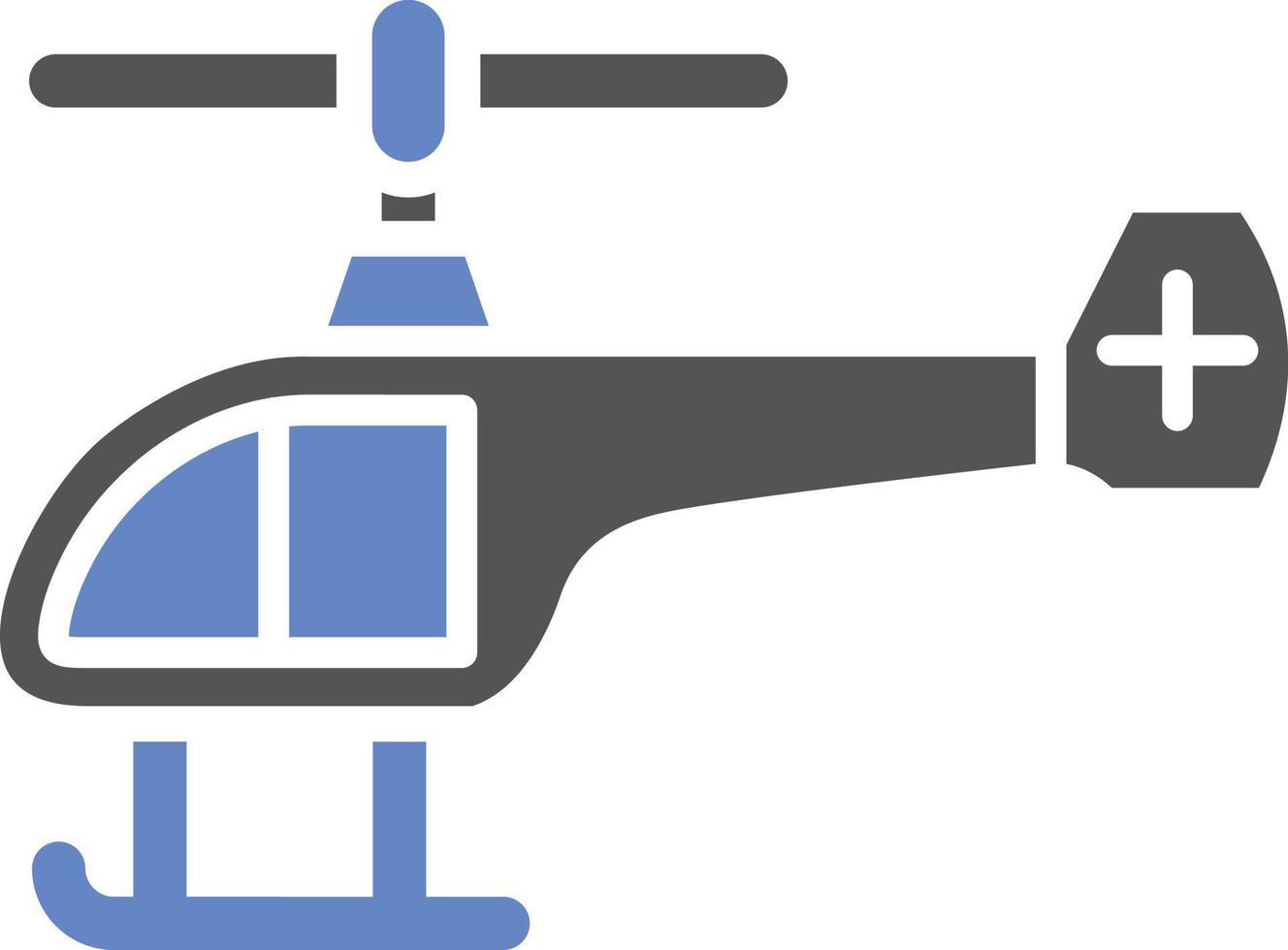 Helicopter Icon Style vector