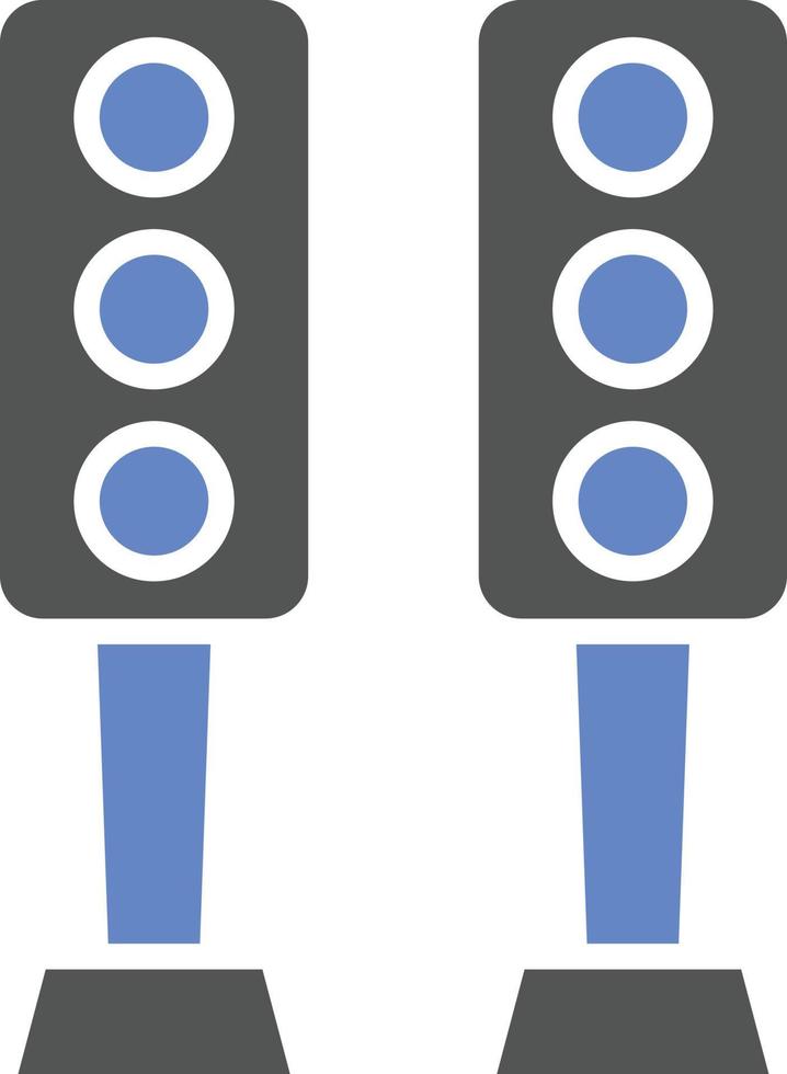Traffic Light Icon Style vector