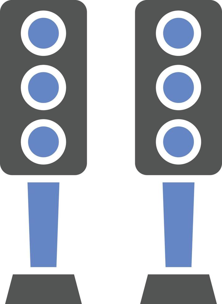 Traffic Light Icon Style vector