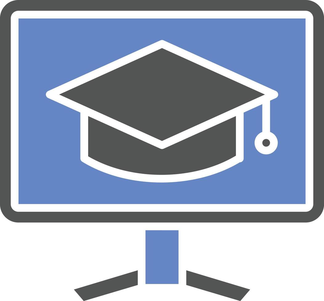 E-learning Icon Style vector
