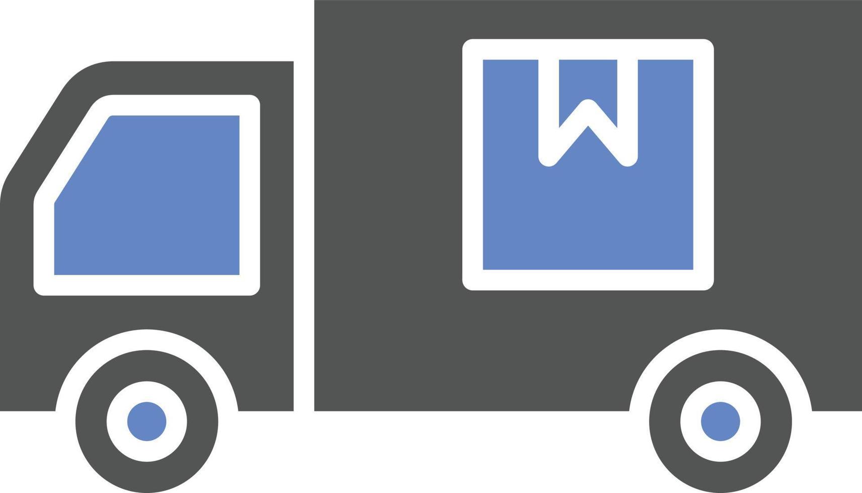 Delivery Truck Icon Style vector